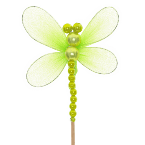 Pick Libelula Orient, Verde Pistacho, 1 tallos, 50cm