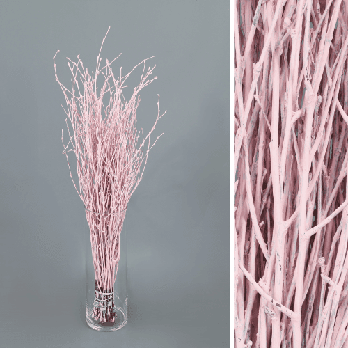 Birch Pintado Rosa Claro, Rosa Claro, 70cm