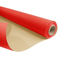Papel Kraft Rojo, 79 cm, 1 tallos, 79cm