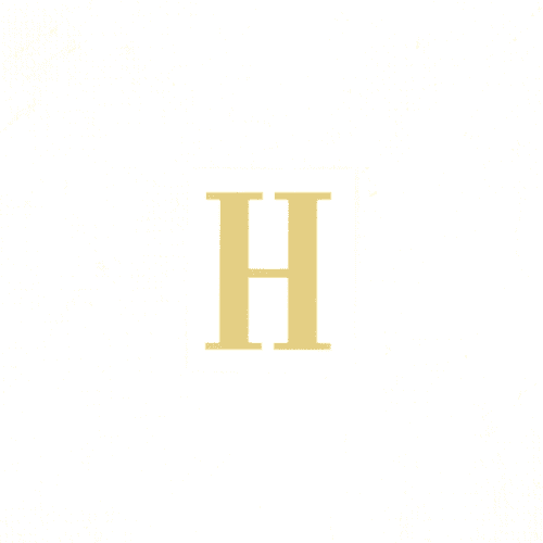 Letra H, Oro, 25 tallos, 5cm