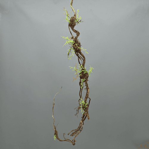 Liana artificial decorativa verde y marrón 100 cm