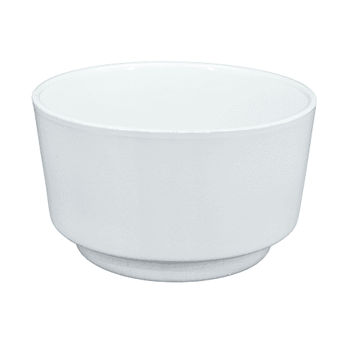 Cache-pot Haut en Céramique Blanche 20 cm