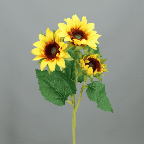 Fleur de Tournesol Artificiel, Fleur artificielle de 37-77 cm de long, lot de 6 unités