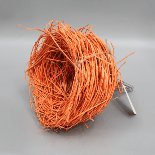 Estructura Rattan Naranja, 25 cm, 1 tallos