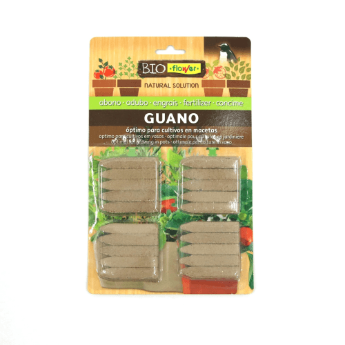 Abono Guano Clavos, Marrón