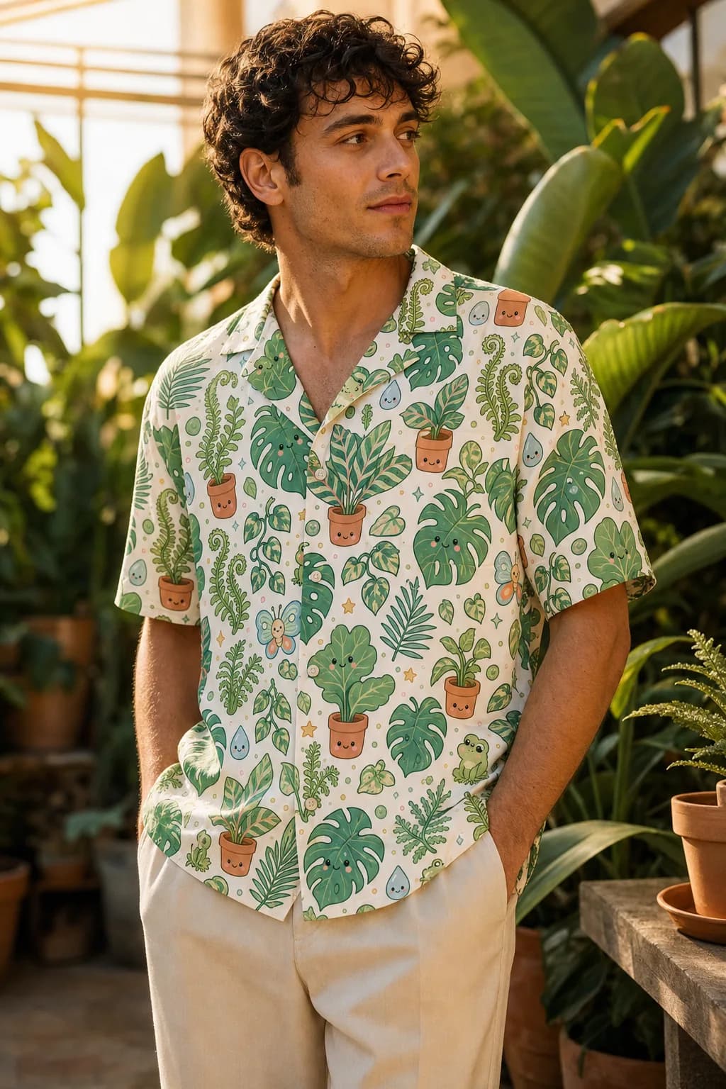 Camisa cubana «A Xungla»