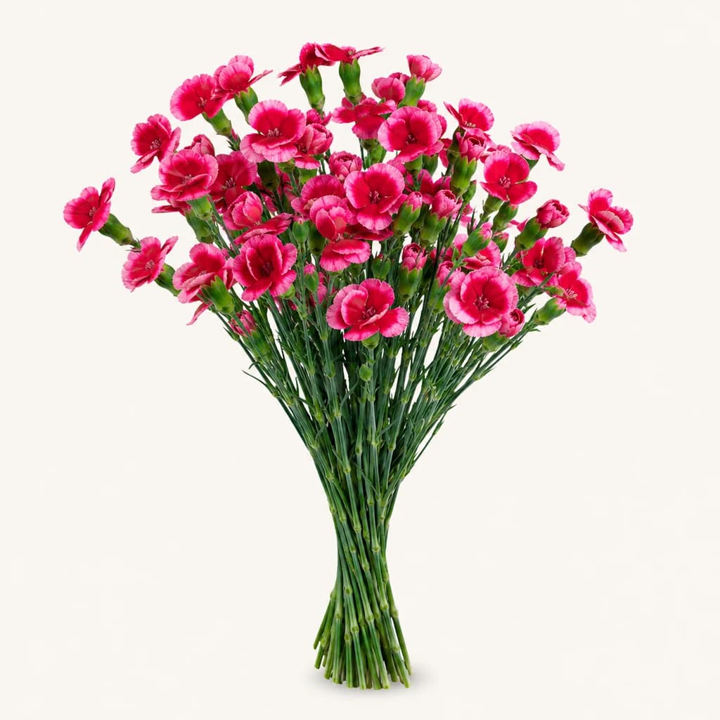 Cravo Solomio Sem fucsia e rosa (Dianthus caryophyllus)