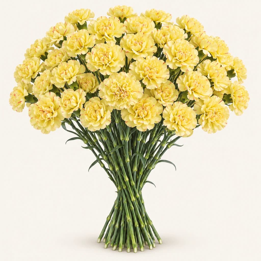 Clavell Hermes groc (Dianthus caryophyllus)