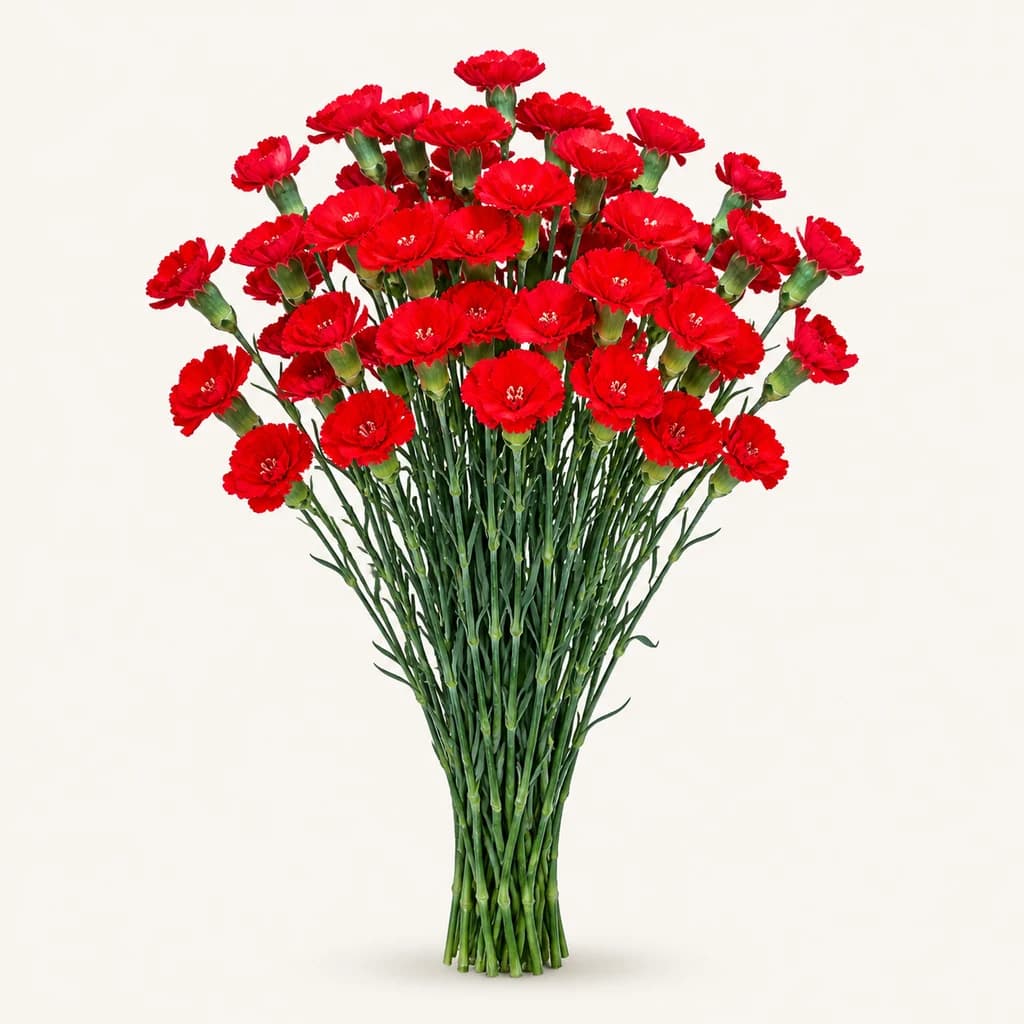 Cravo Solomio Simply Love vermelho (Dianthus caryophyllus)