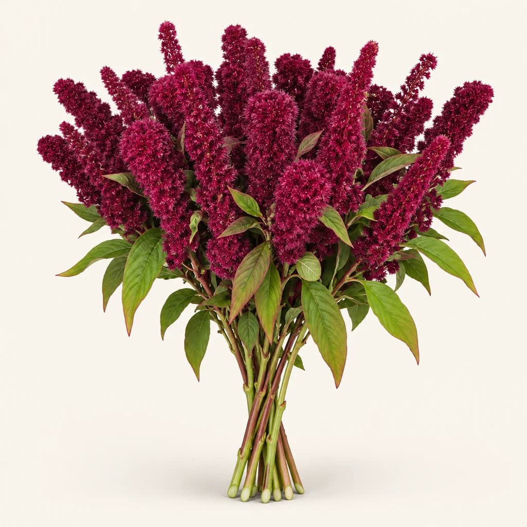 Amarant Red Cathedral granat (tija de 80 cm)