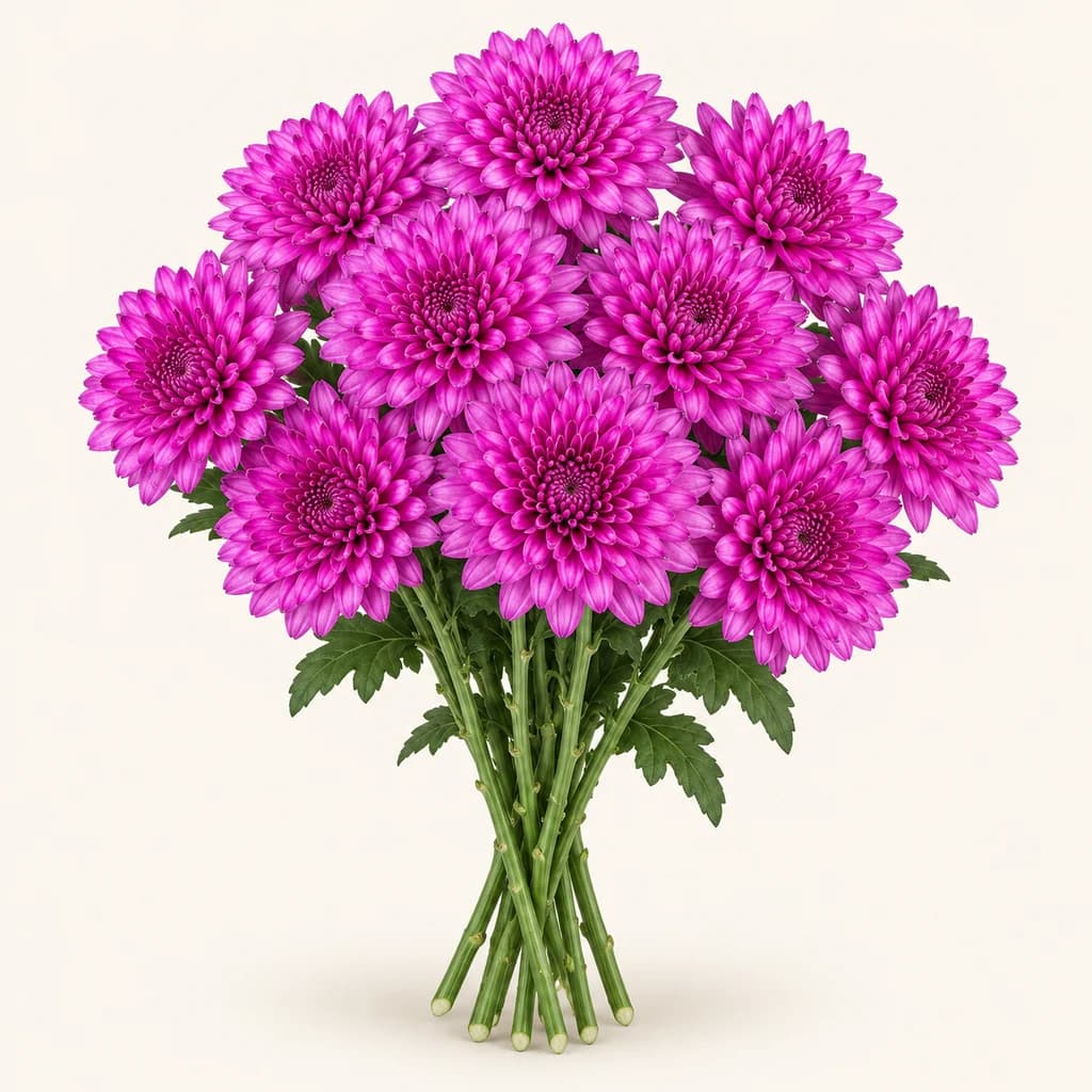 Krisantemo uniflora Lamira fuksia (Chrysanthemum)