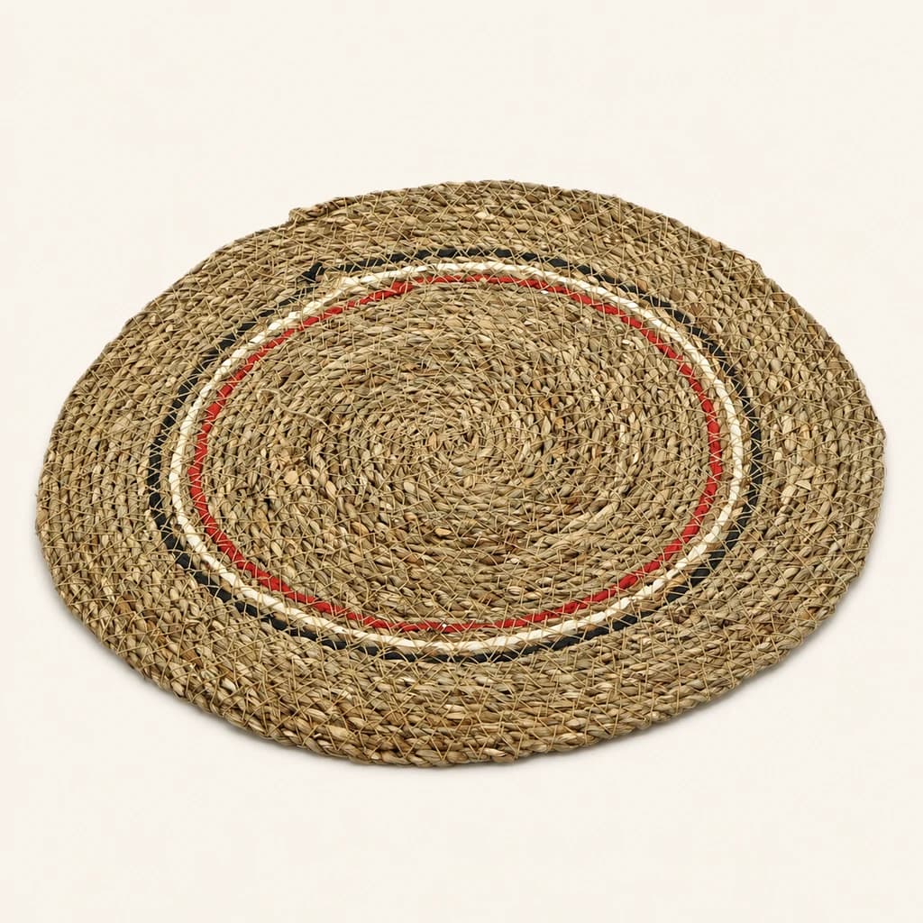 Alfombra redonda decorativa