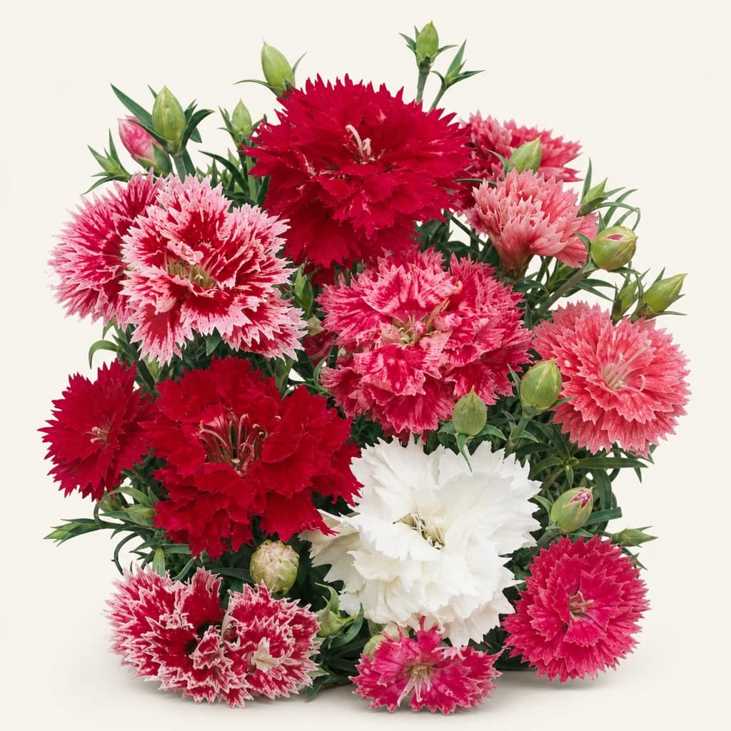 Sementes de cravo chino, lote de 5 unidades (Dianthus caryophyllus)