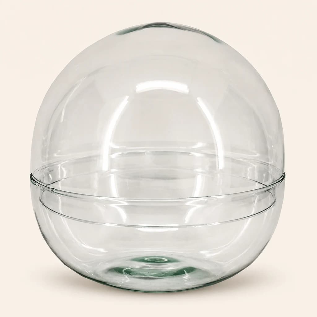 Terrario Cúpula de Cristal