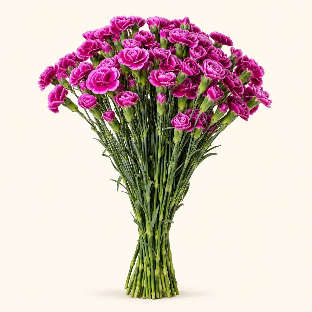 Œillet miniature Juliana lavande (Dianthus caryophyllus)