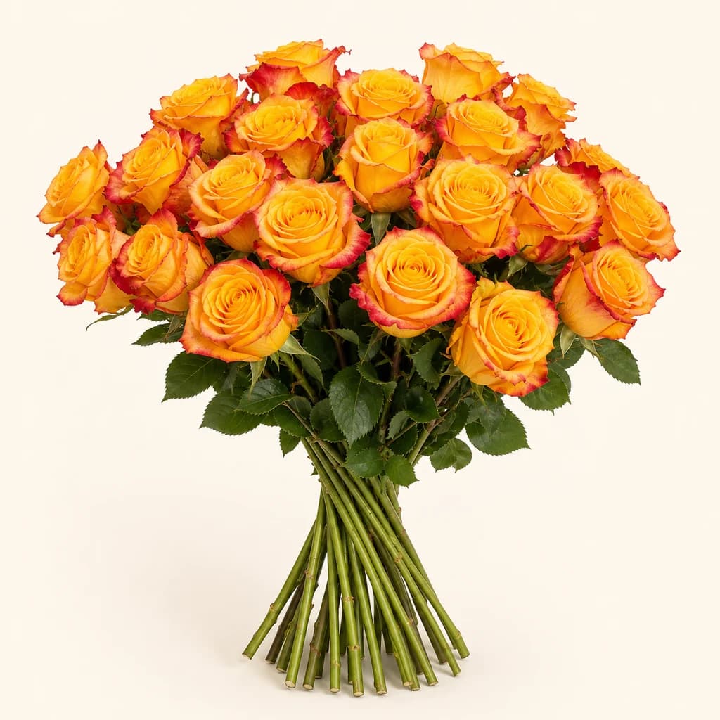 Rose Fuego, lot de 25 tiges (Rosa)