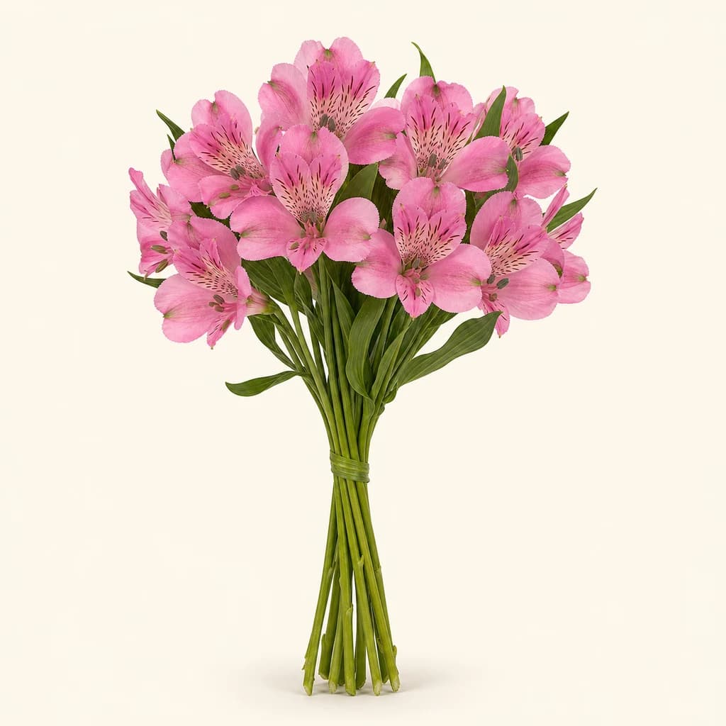10 alstroemeriako sorta (inken lilia) Stratus izpiliku kolorea (Alstroemeria)