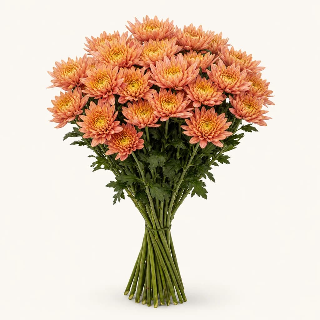 Crisântemo Veronica salmão (Chrysanthemum)