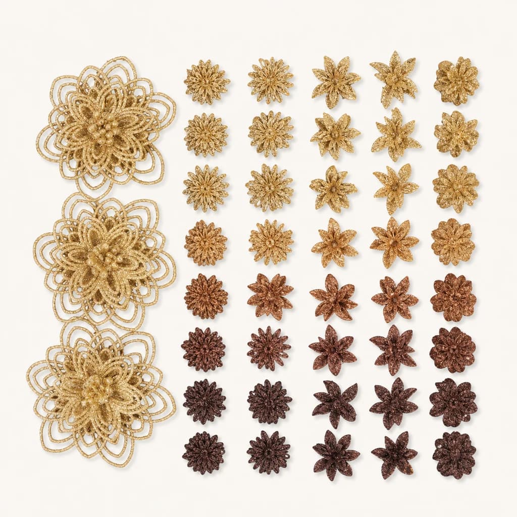Clip Flors Purpurina