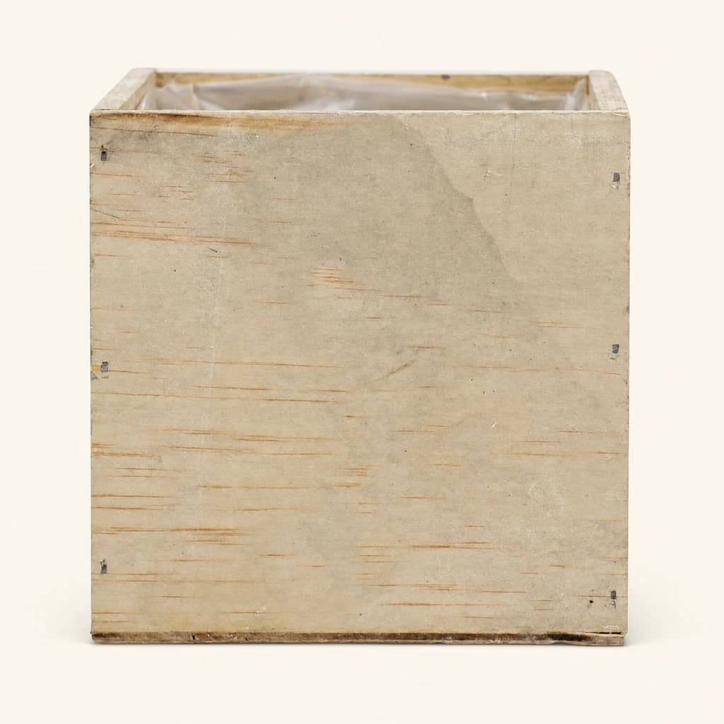 Cajón Cuadrado de Madera