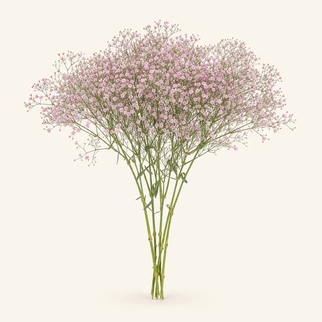 Gypsophila paniculata My Pink: tija o ram de 25