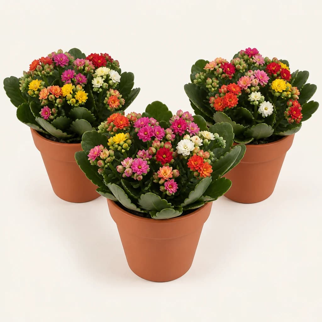 Kalanchoe bikoitz multikolorea