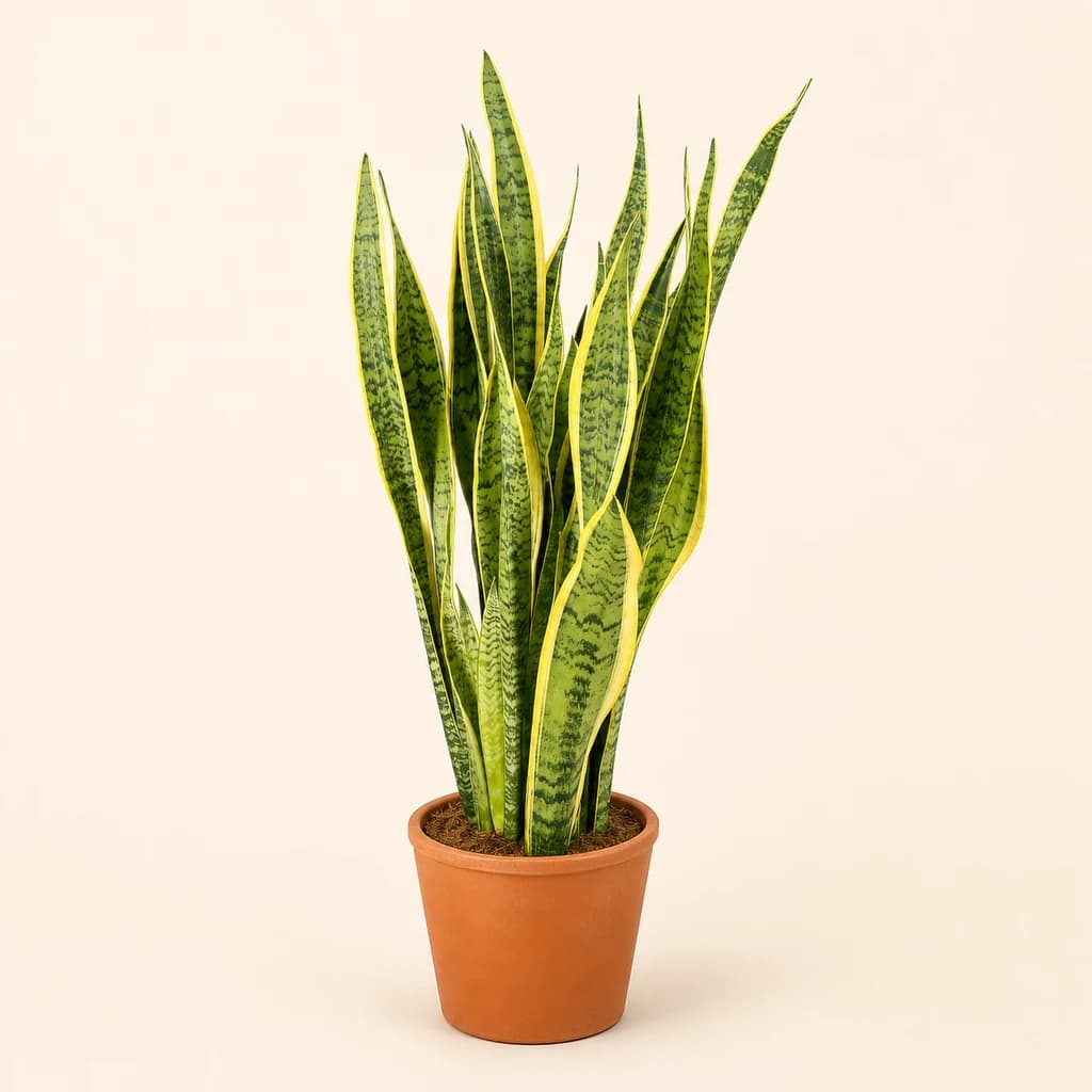 60 cm-ko Sansevieria Laurentii bizia