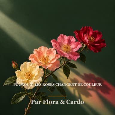 Pourquoi les roses ont-elles des couleurs différentes ?