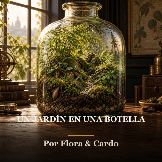 Terrarios cerrados para plantas: cómo funciona un jardín dentro de una botella
