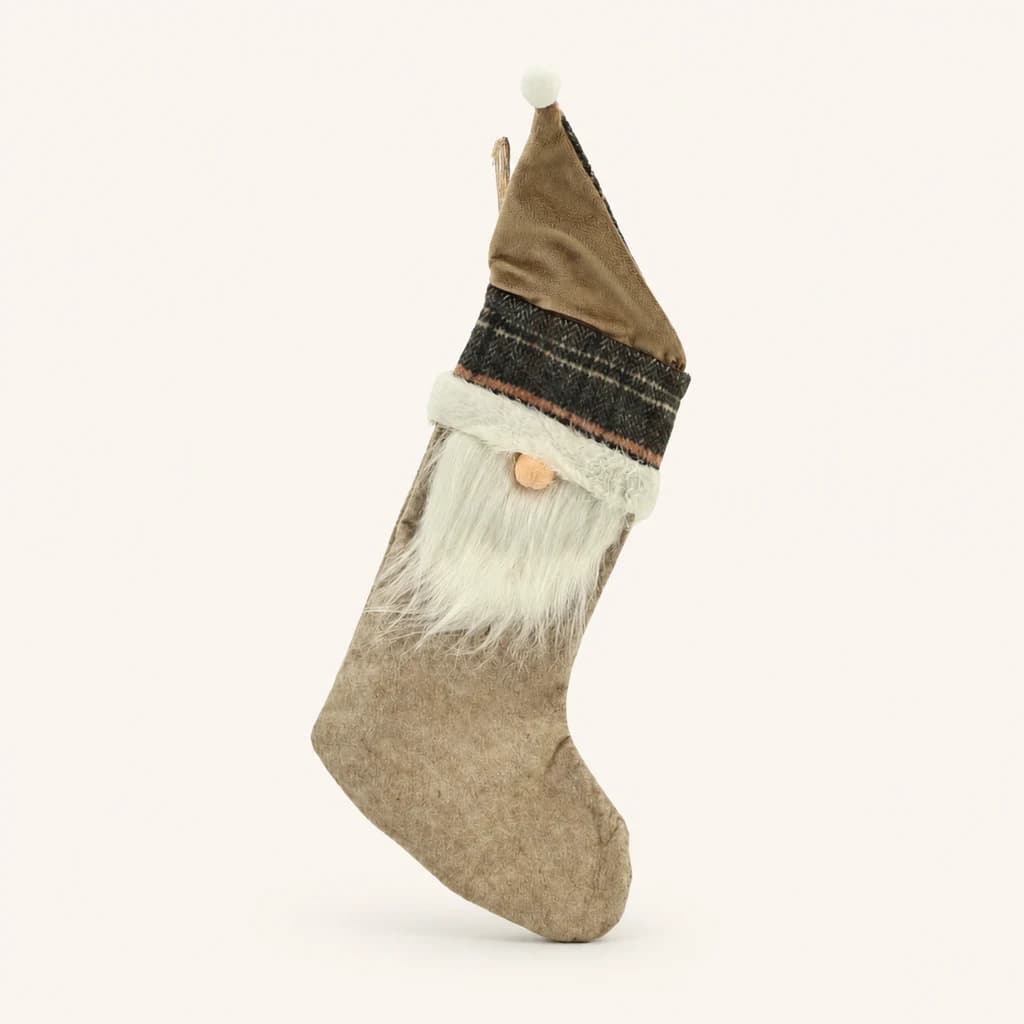 Meia de Natal Decorativa
