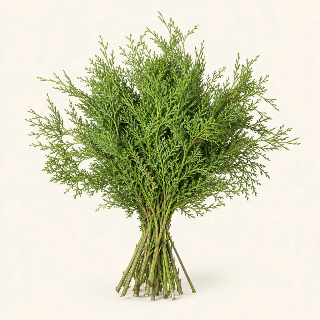 Branchage de thuya