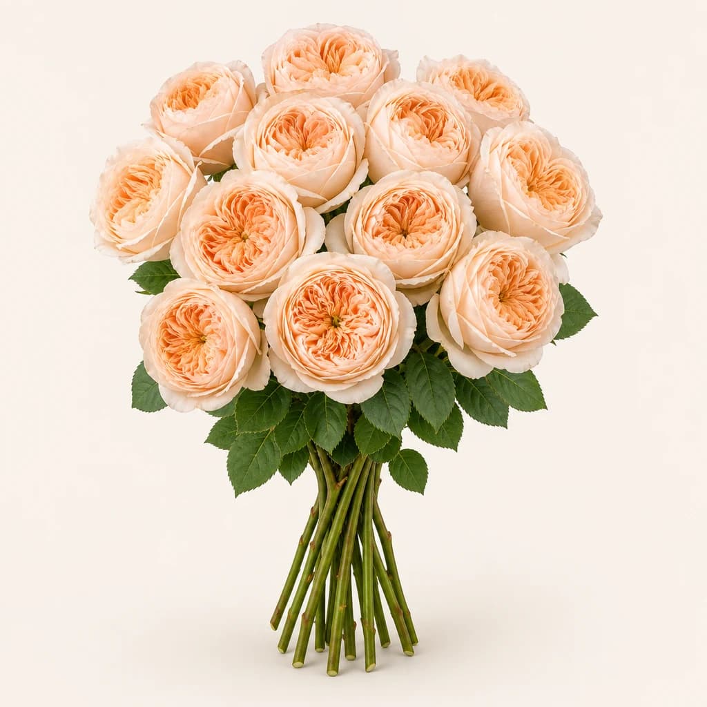 Rosa Juliet David Austin melocotón