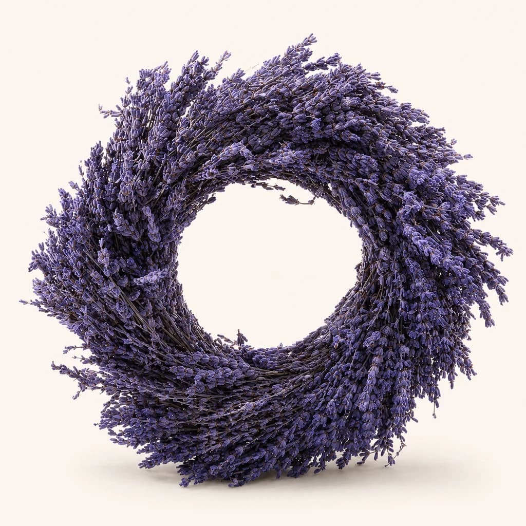 Corona de Lavanda Seca
