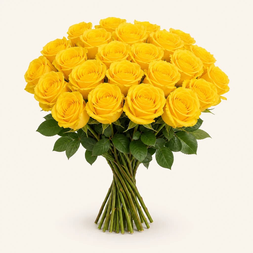 Rosa Goldfinch amarilla