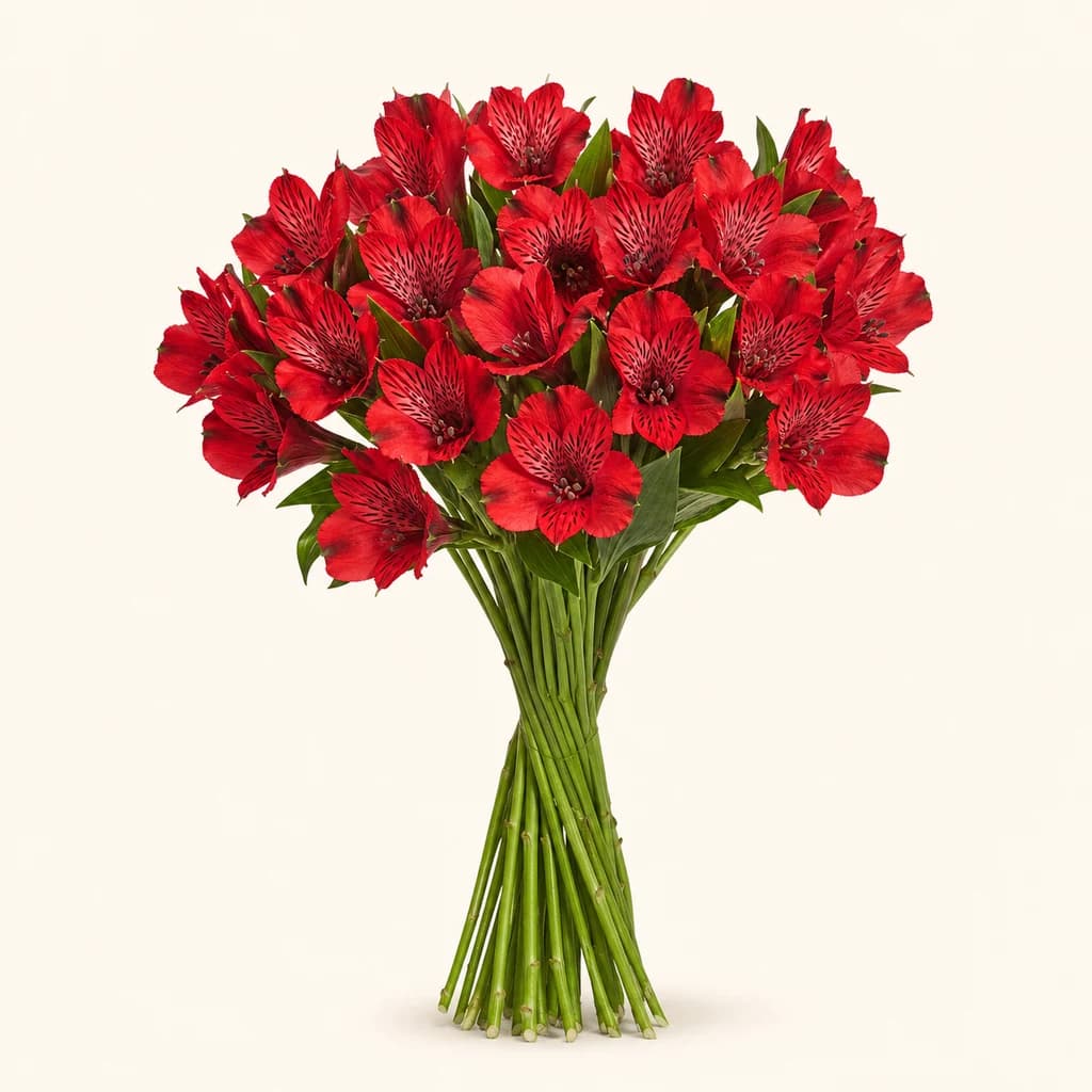 Alstroemeria Nadya vermelha