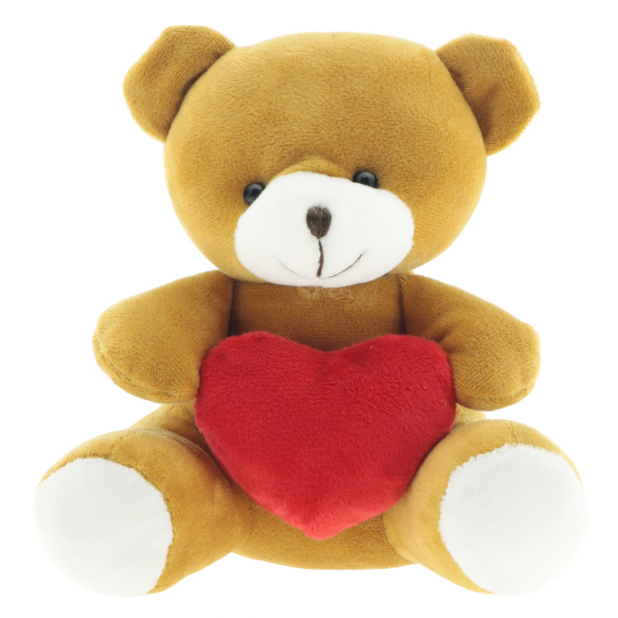 Oso de peluche Valentinus para San Valentín · 18 cm · unidade