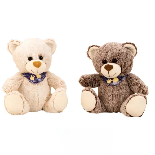 Osiño de Peluche con Pano Crema 25 cm