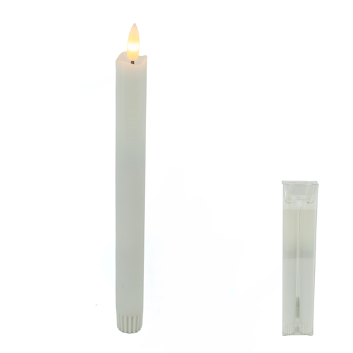 Vela LED con llama