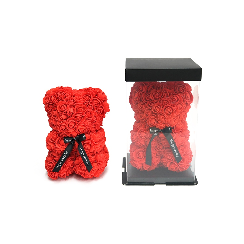 Oso de Rosas Rojo