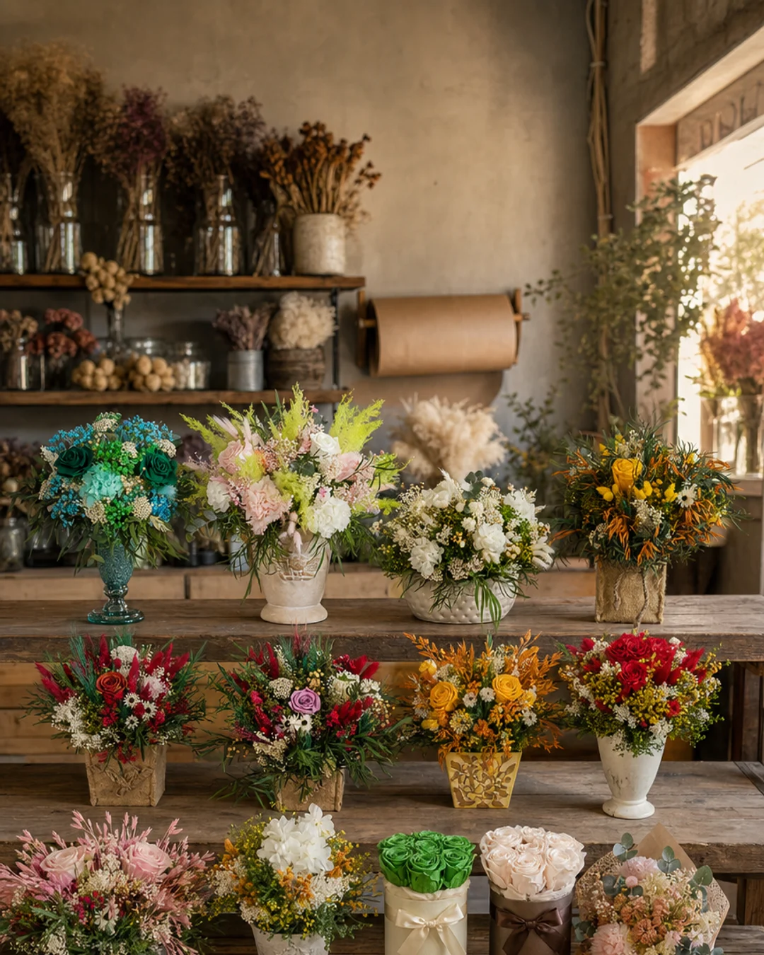 Ramos de Flores Secas