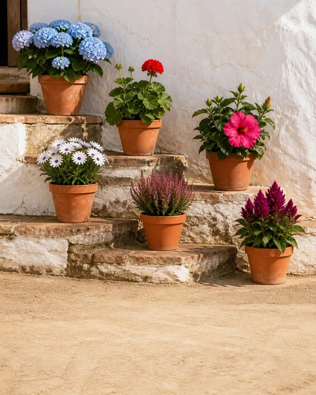 Plantes d'extérieur à fleurs