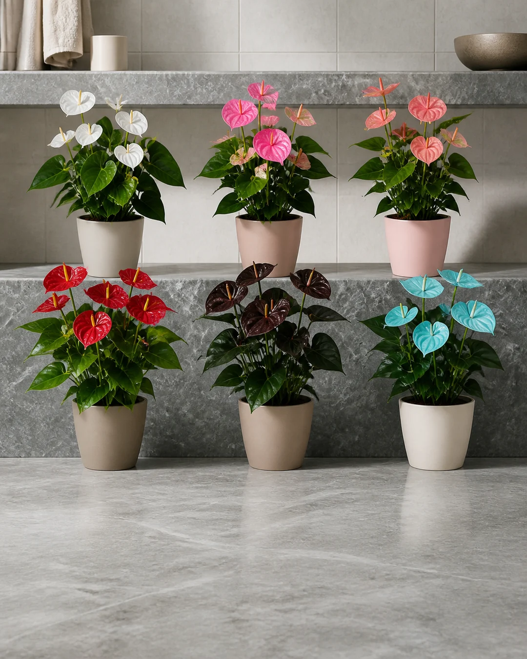 Anthurium en Pot