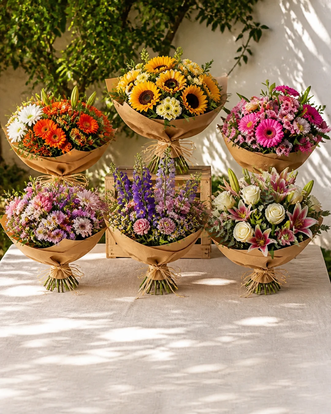 Bouquets d'anniversaire