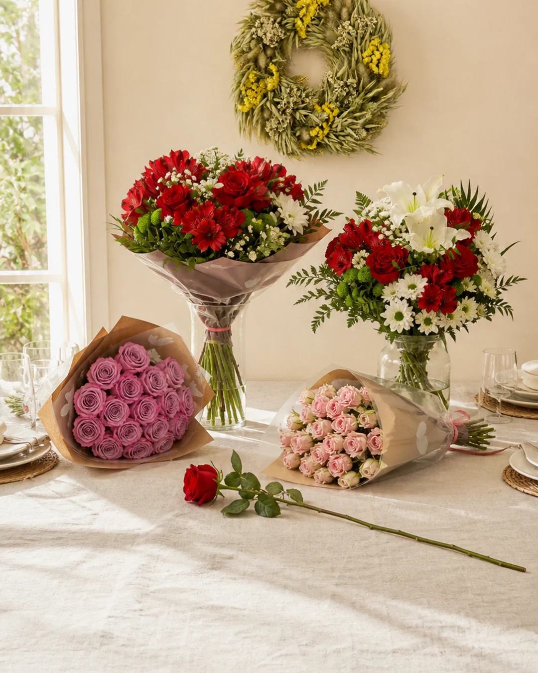 Rams, Bouquets i Corones