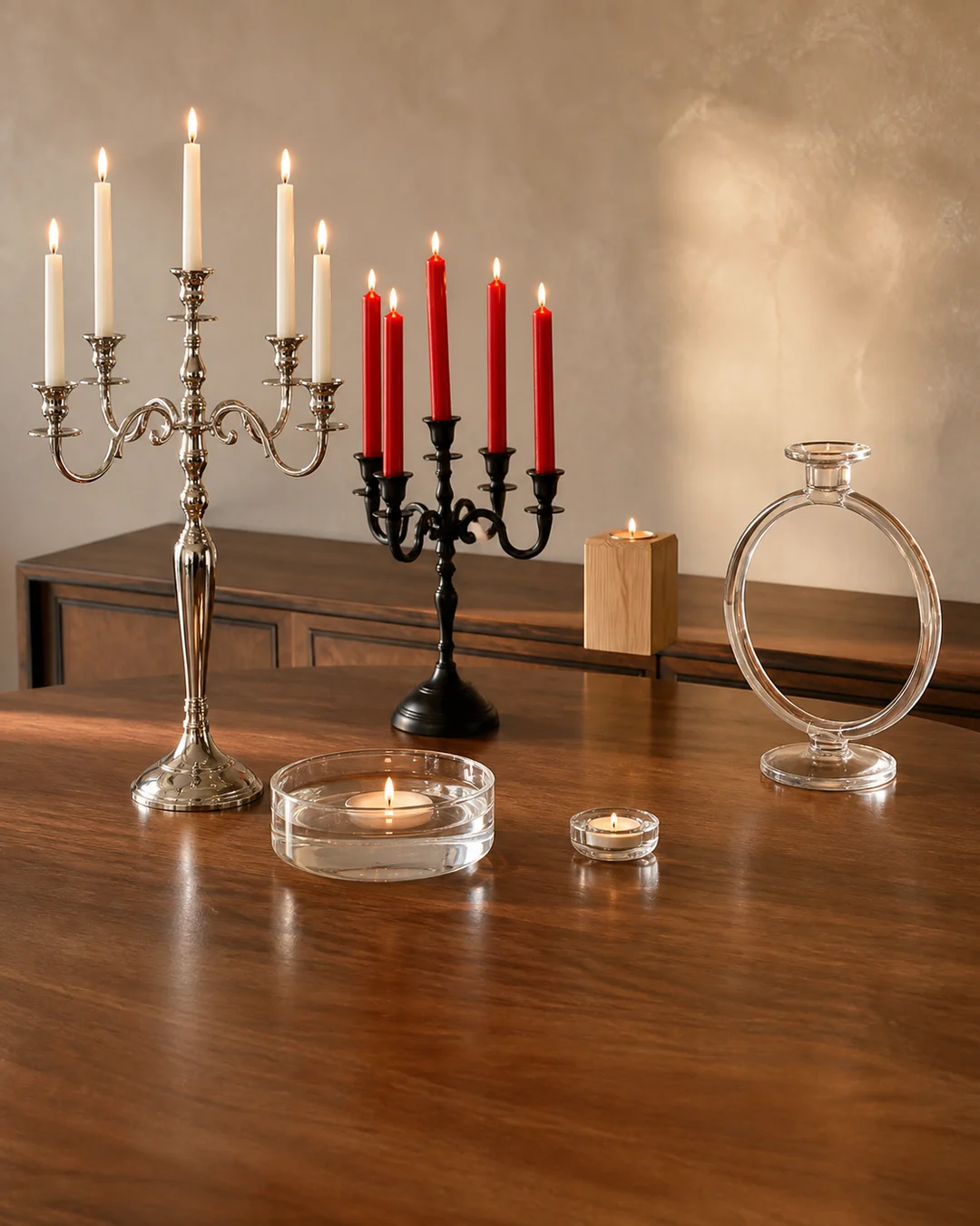 Portavelas y Candelabros